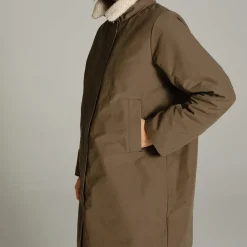 Women Embassy of Bricks and Logs - Parka Jondal - Vert Olive