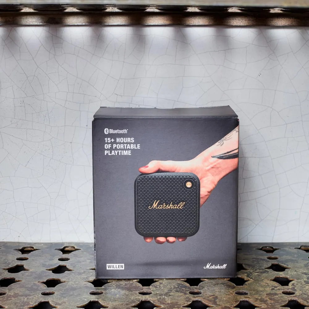 1709 ASCENDEO Enceinte portable Willen Black & Brass - Marshall