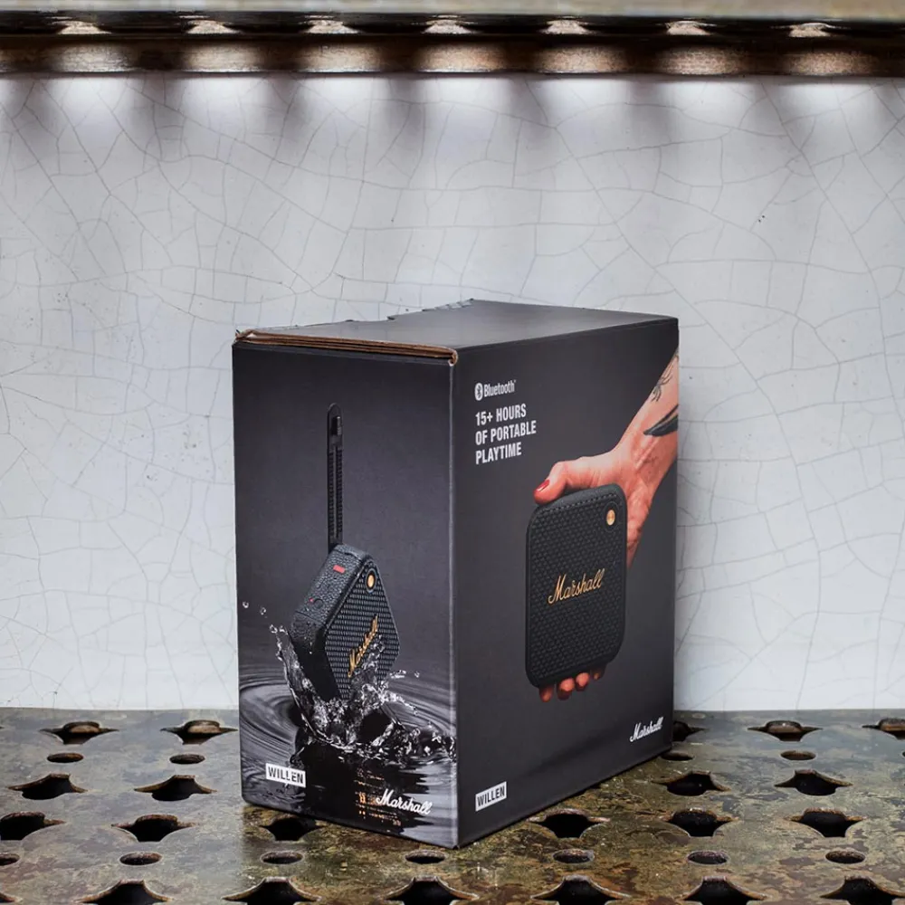 1709 ASCENDEO Enceinte portable Willen Black & Brass - Marshall
