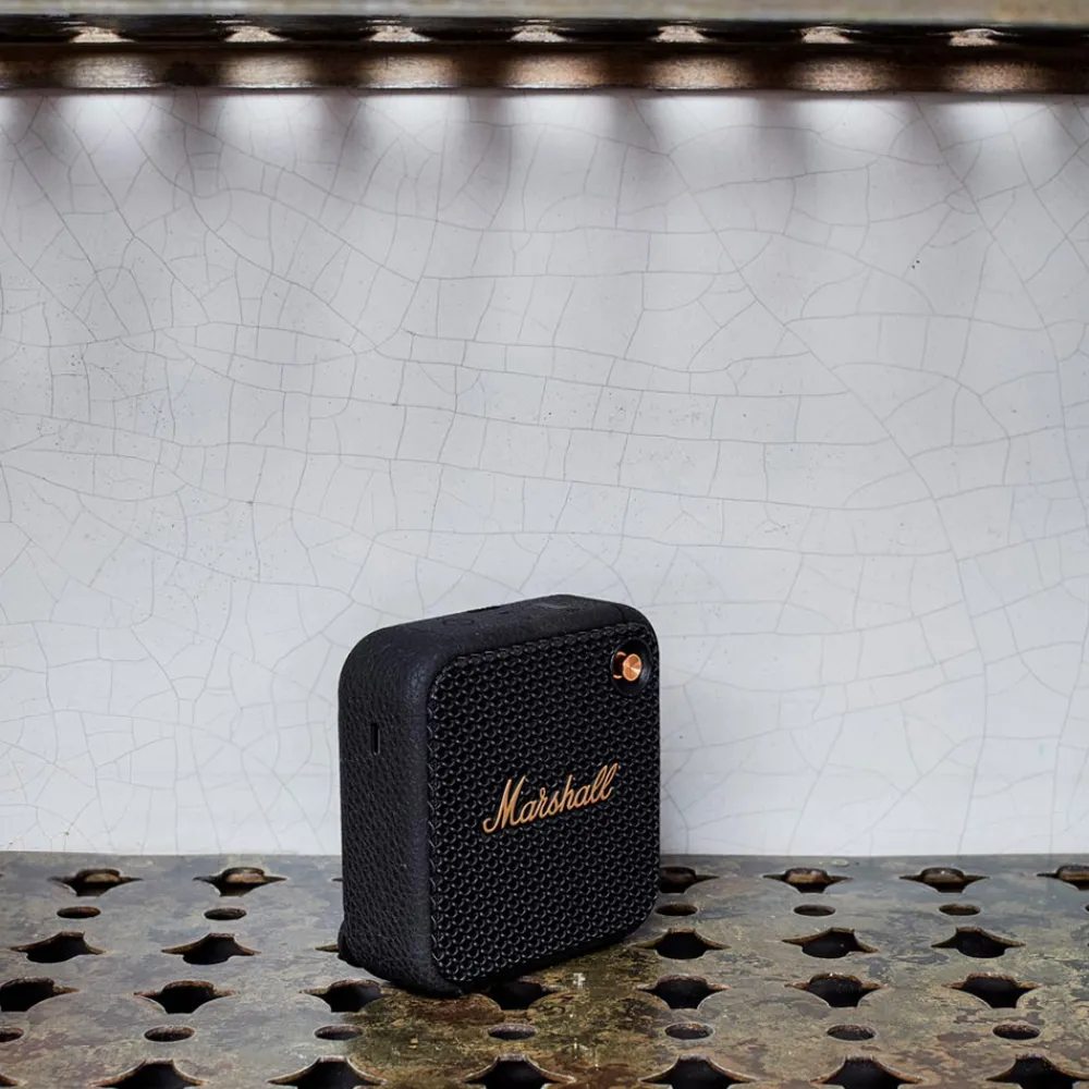 1709 ASCENDEO Enceinte portable Willen Black & Brass - Marshall