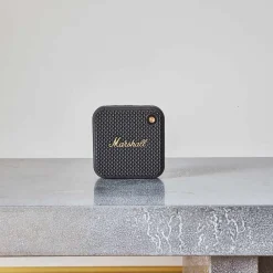 1709 ASCENDEO Enceinte portable Willen Black & Brass - Marshall