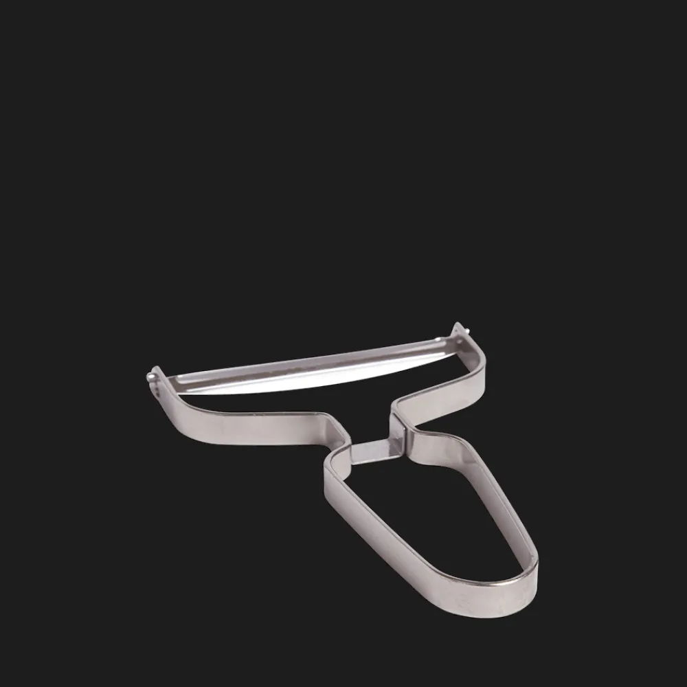 1672 TRIANGLE Eplucheur horizontal en acier inoxydable