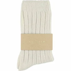 Women Escuyer - Chaussettes Crew - Ecru