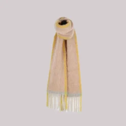Women Ezcaray - Echarpe Twist Frame - Blanc