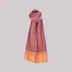 Women Ezcaray - Echarpe Twist Frame - Orange