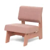 522 PIET HEIN EEK Fauteuil Bas Crisis - Rose - Piet Hein Eek