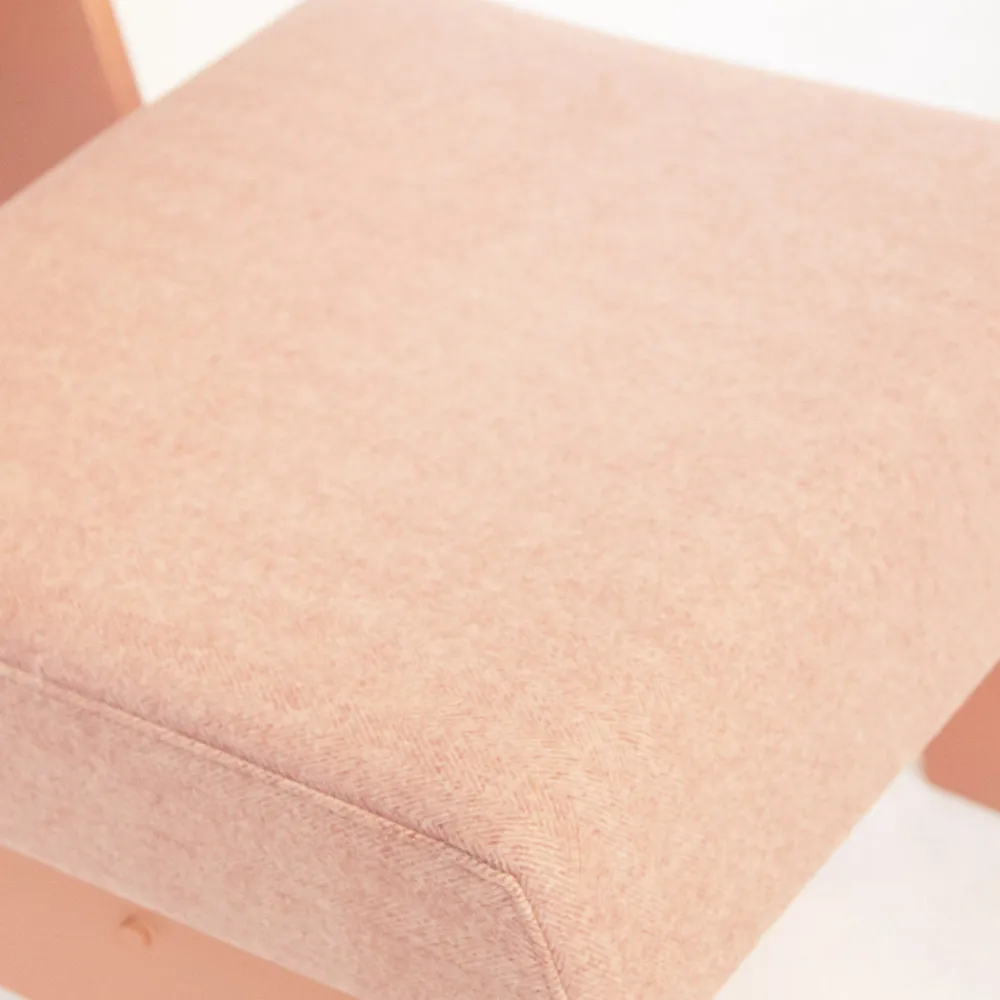 522 PIET HEIN EEK Fauteuil Bas Crisis - Rose - Piet Hein Eek