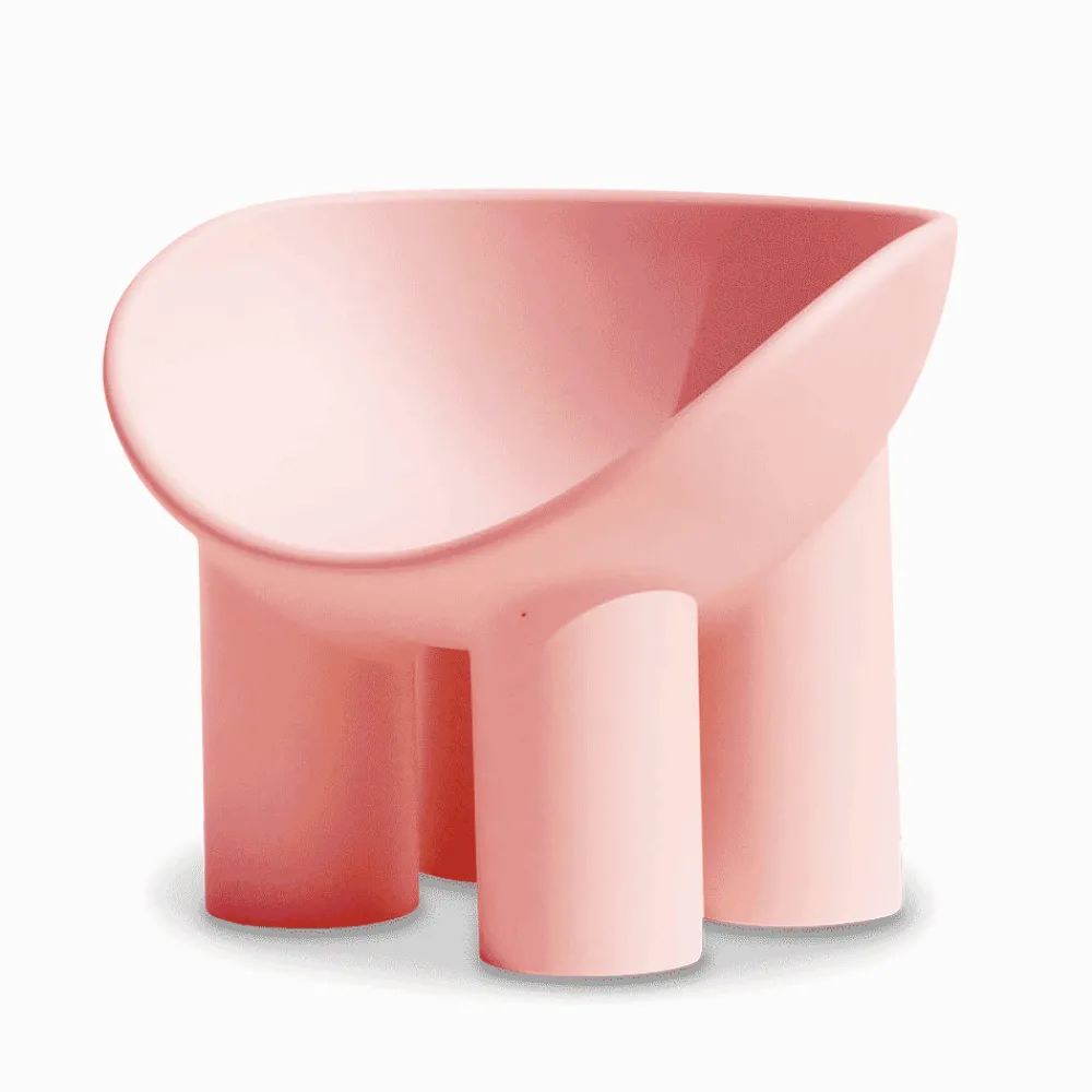 246 DRIADE Fauteuil Roly Poly - Flesh - Driade