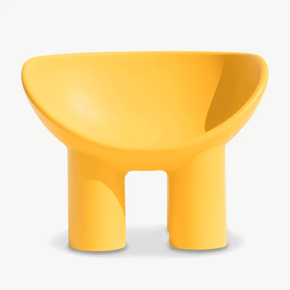 246 DRIADE Fauteuil Roly Poly - Ocre Jaune - Driade