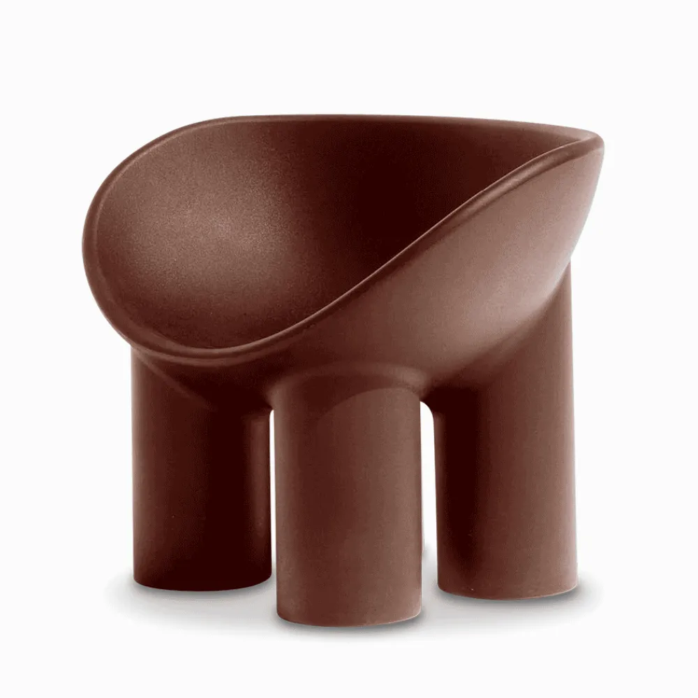246 DRIADE Fauteuil Roly Poly - Peat - Driade