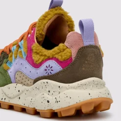 Women Flower Mountain - Baskets Yamano 3 Woman - Marron/ violet