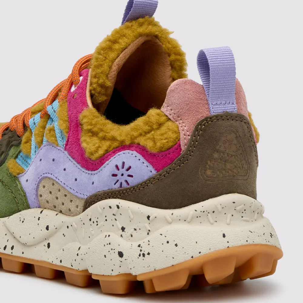 Women Flower Mountain - Baskets Yamano 3 Woman - Marron/ violet