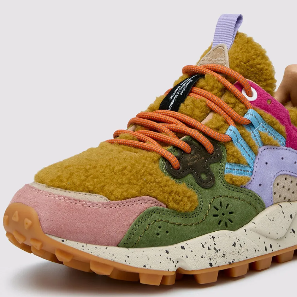 Women Flower Mountain - Baskets Yamano 3 Woman - Marron/ violet