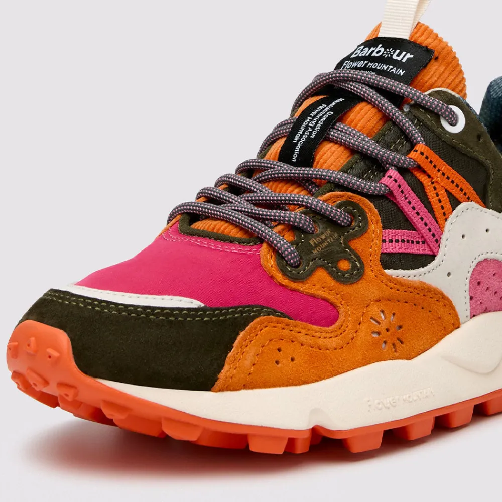 Women Flower Mountain - Baskets Yamano 3 Uni - Kaki/ Fushia
