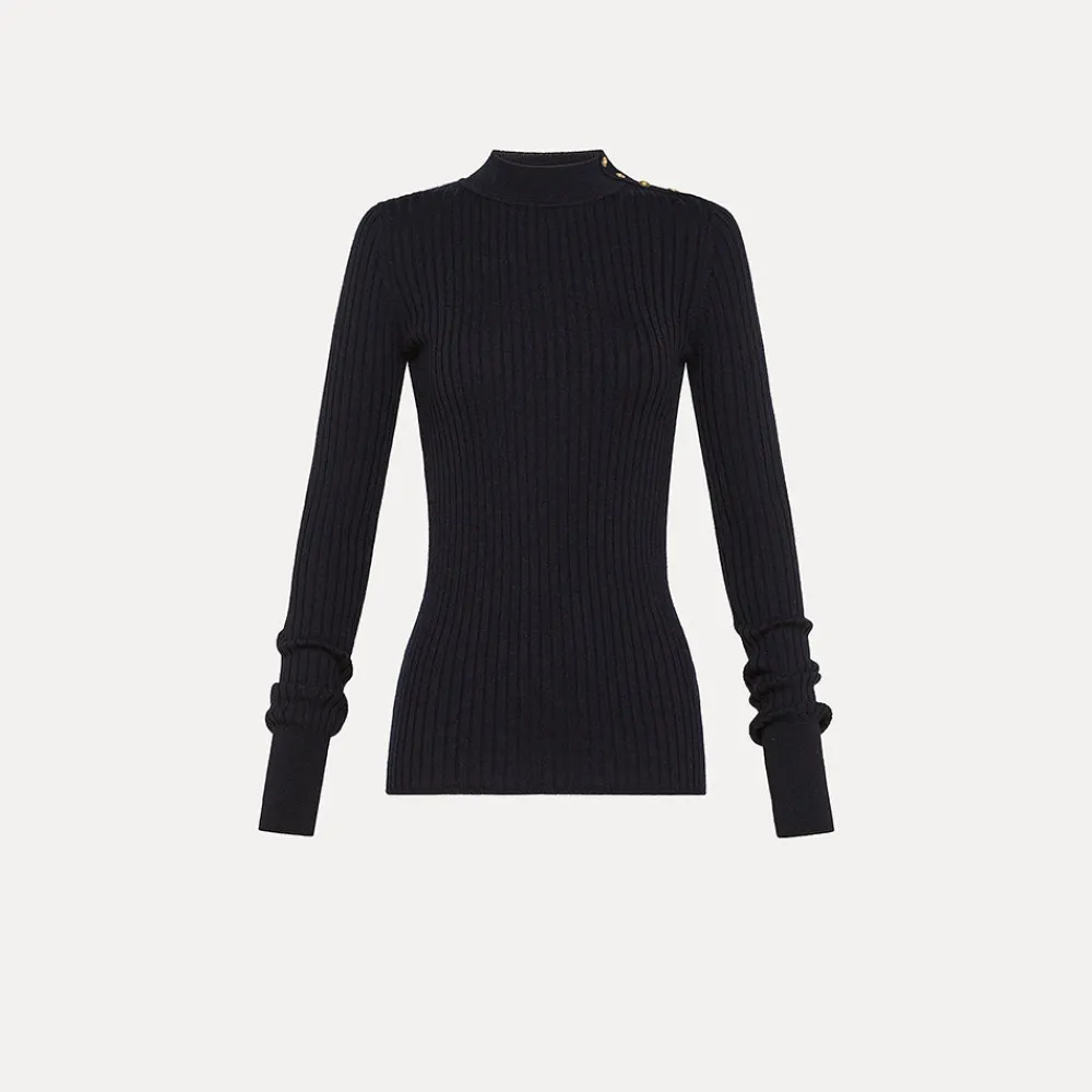 Women Forte_Forte - Col roulé - Noir