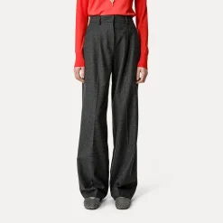 Women Forte_Forte - Pantalon costume - Gris
