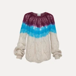 Women Forte_Forte - Pull - Turquoise