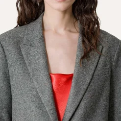 Women Forte_Forte - Veste Blazer - Gris