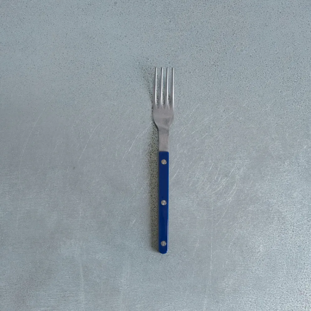 0 Fourchette Bistrot Vintage - Bleu Marine