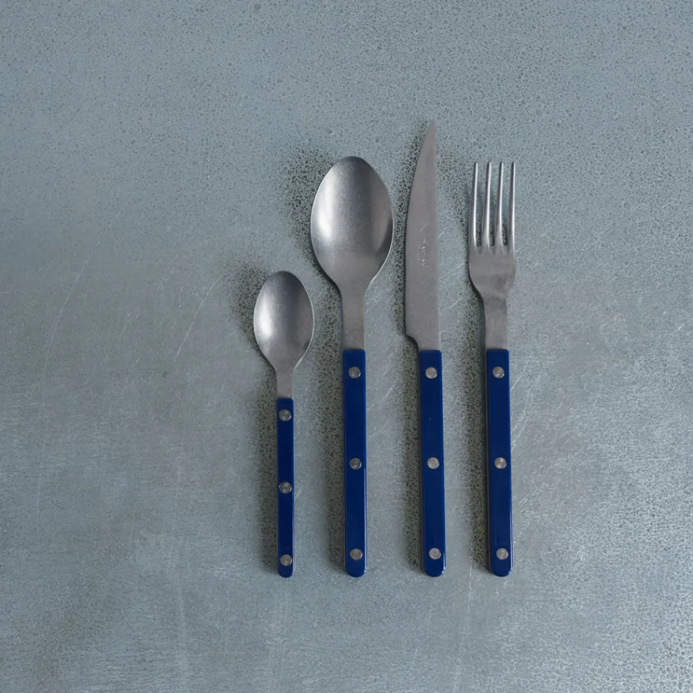 0 Fourchette Bistrot Vintage - Bleu Marine