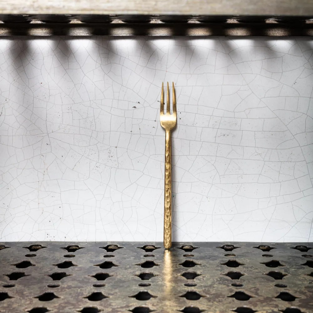 1316 COMAS AND PARTNERS Fourchette de table - Or