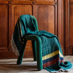 631 LIBECO Fouta Belge en lin - Spruce
