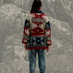 Women Frantic - Cardigan California - Rouge