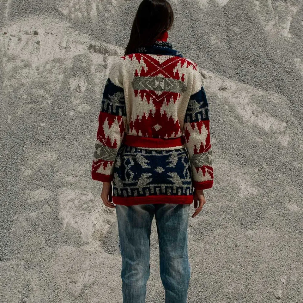 Women Frantic - Cardigan California - Rouge