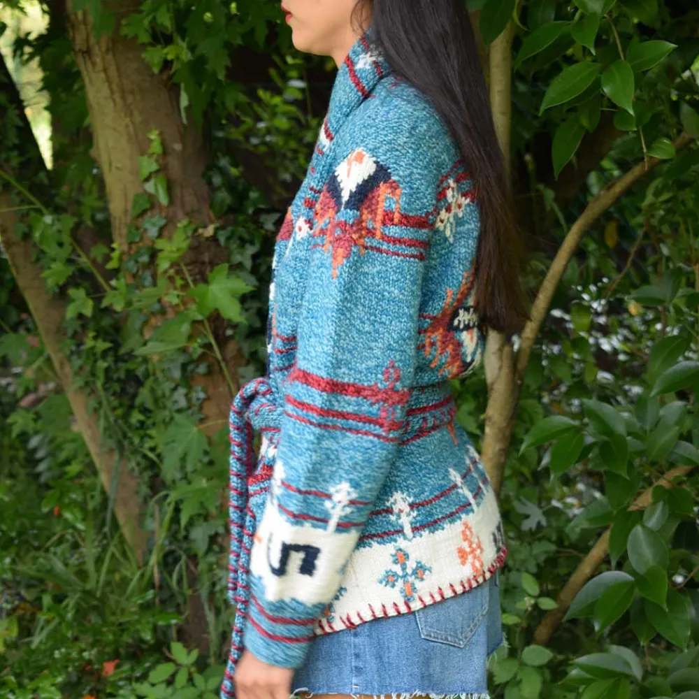 Women Frantic - Cardigan Las Cruces - Vert