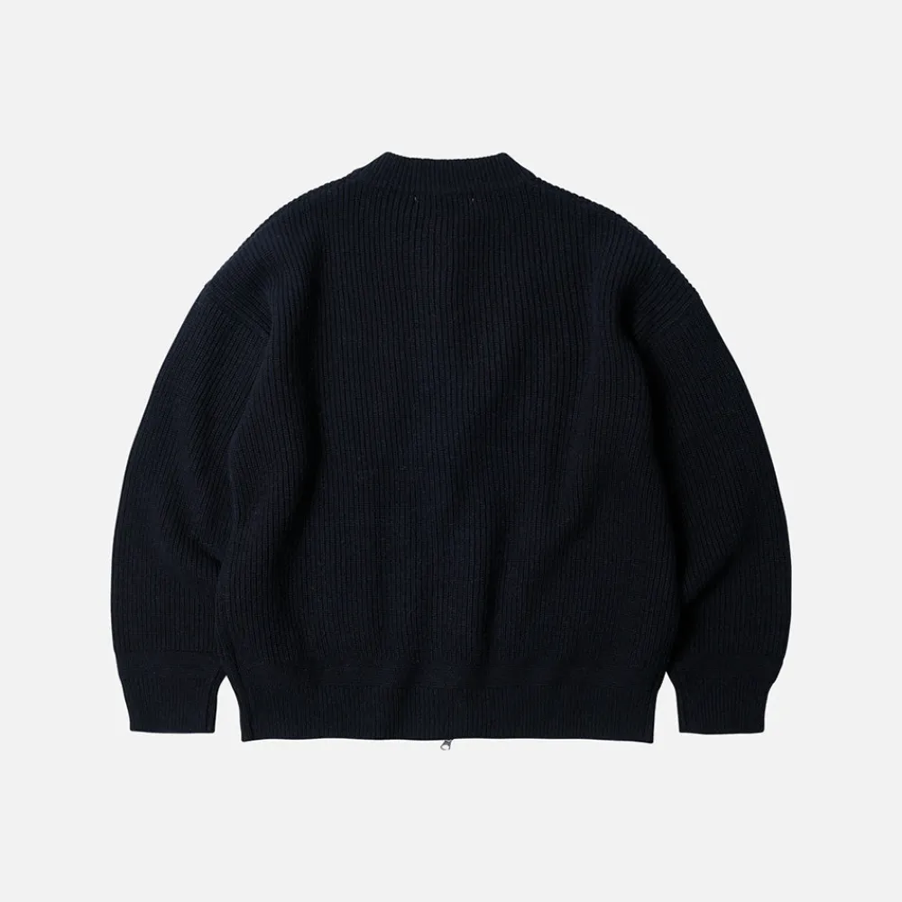 FRIZMWORKS - Cardigan Deck Zipup - Marine