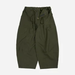 FRIZMWORKS - Pantalon Twill Balloon - Olive