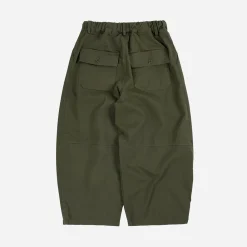 FRIZMWORKS - Pantalon Twill Balloon - Olive