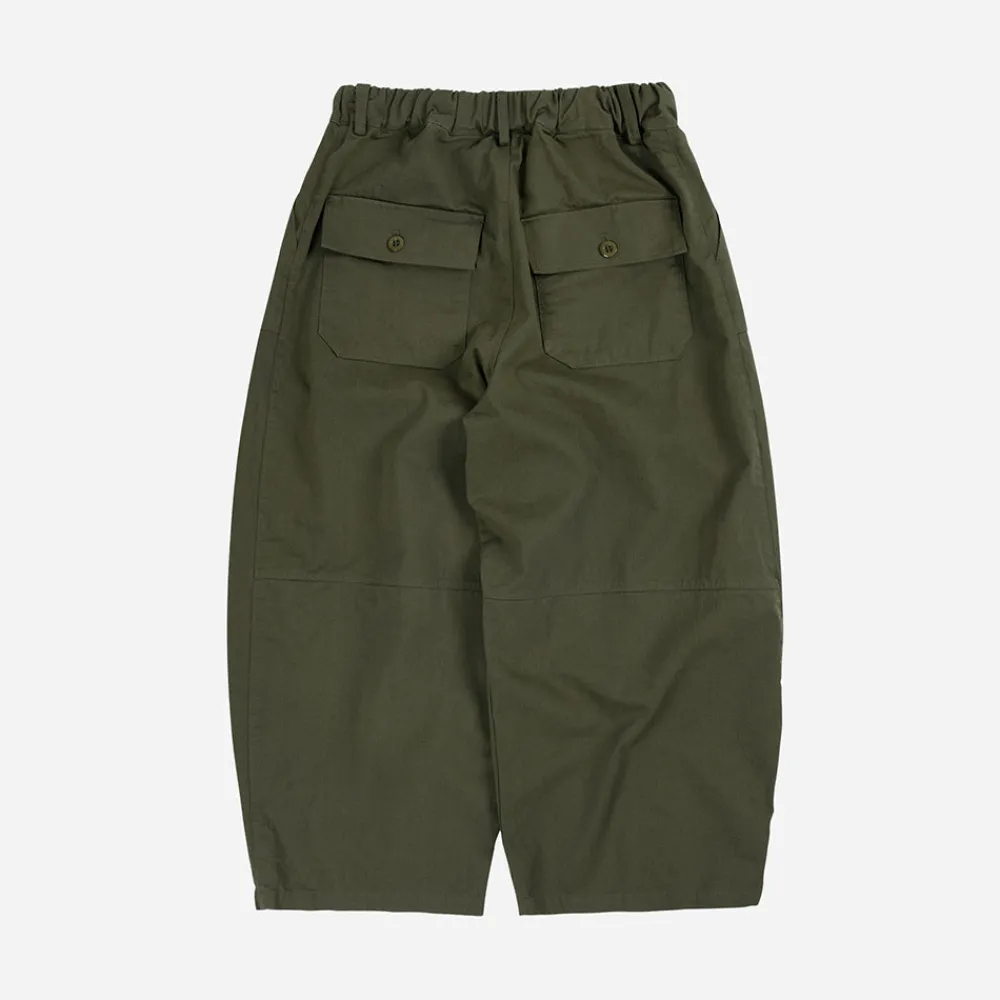 FRIZMWORKS - Pantalon Twill Balloon - Olive