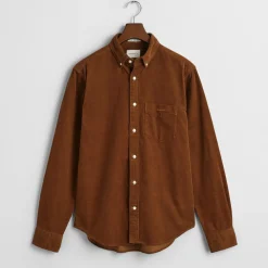 GANT - Chemise Velours - Cacao
