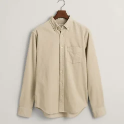 GANT - Chemise Velours - Putty