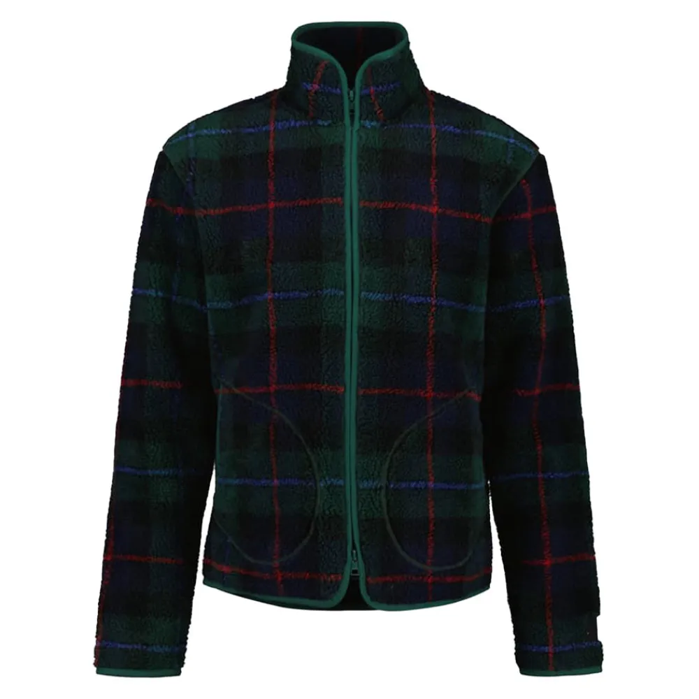 GANT - Veste polaire Carreaux - Vert