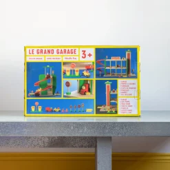 Kids 1893 MOULIN ROTY Garage en bois "Dans la ville"