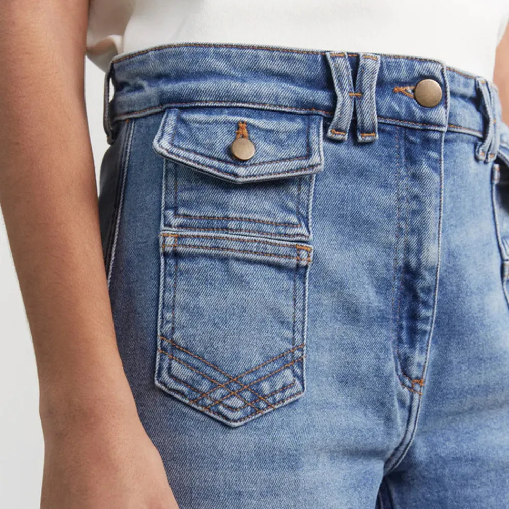 Women GERARD DAREL - Jean flare Anna - Bleu