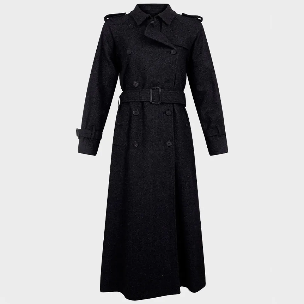 Women GERARD DAREL - Trench Serge - Anthracite