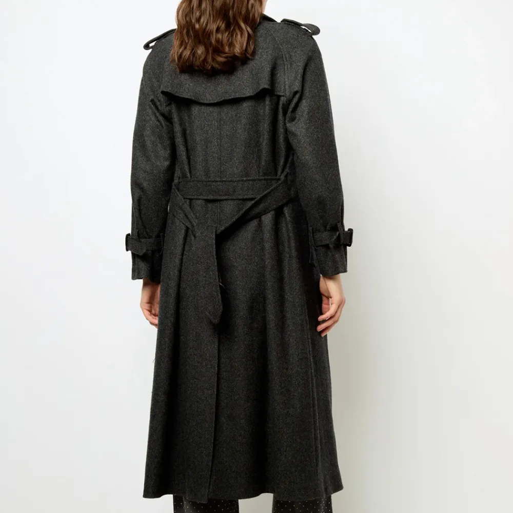 Women GERARD DAREL - Trench Serge - Anthracite