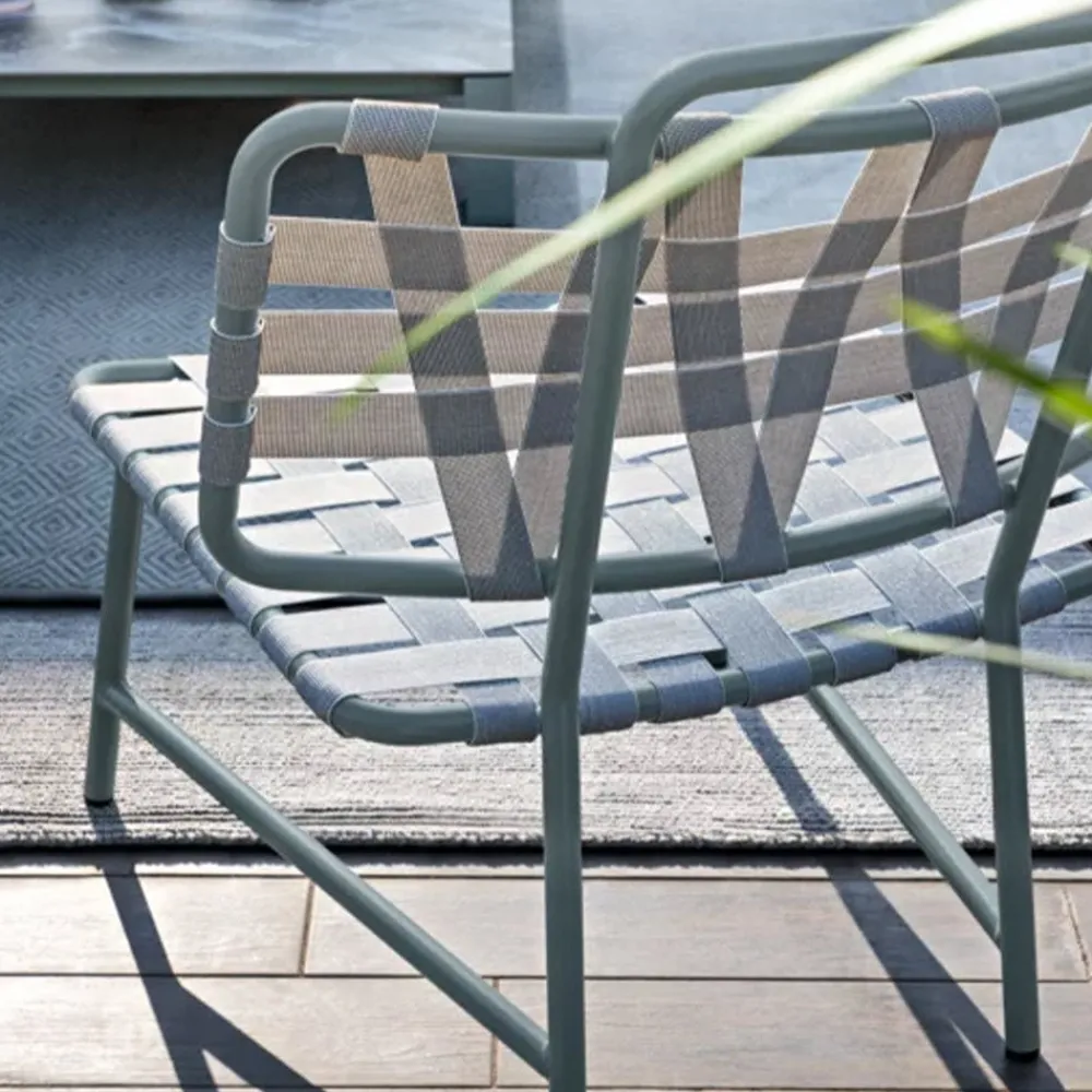 202 GERVASONI Gervasoni - Fauteuil Inout n°856 - Oxido Gris