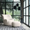 202 GERVASONI Gervasoni - Fauteuil Loll 09 G - Blanc