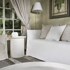 202 GERVASONI Gervasoni - Guéridon Brise N°43 - Blanc
