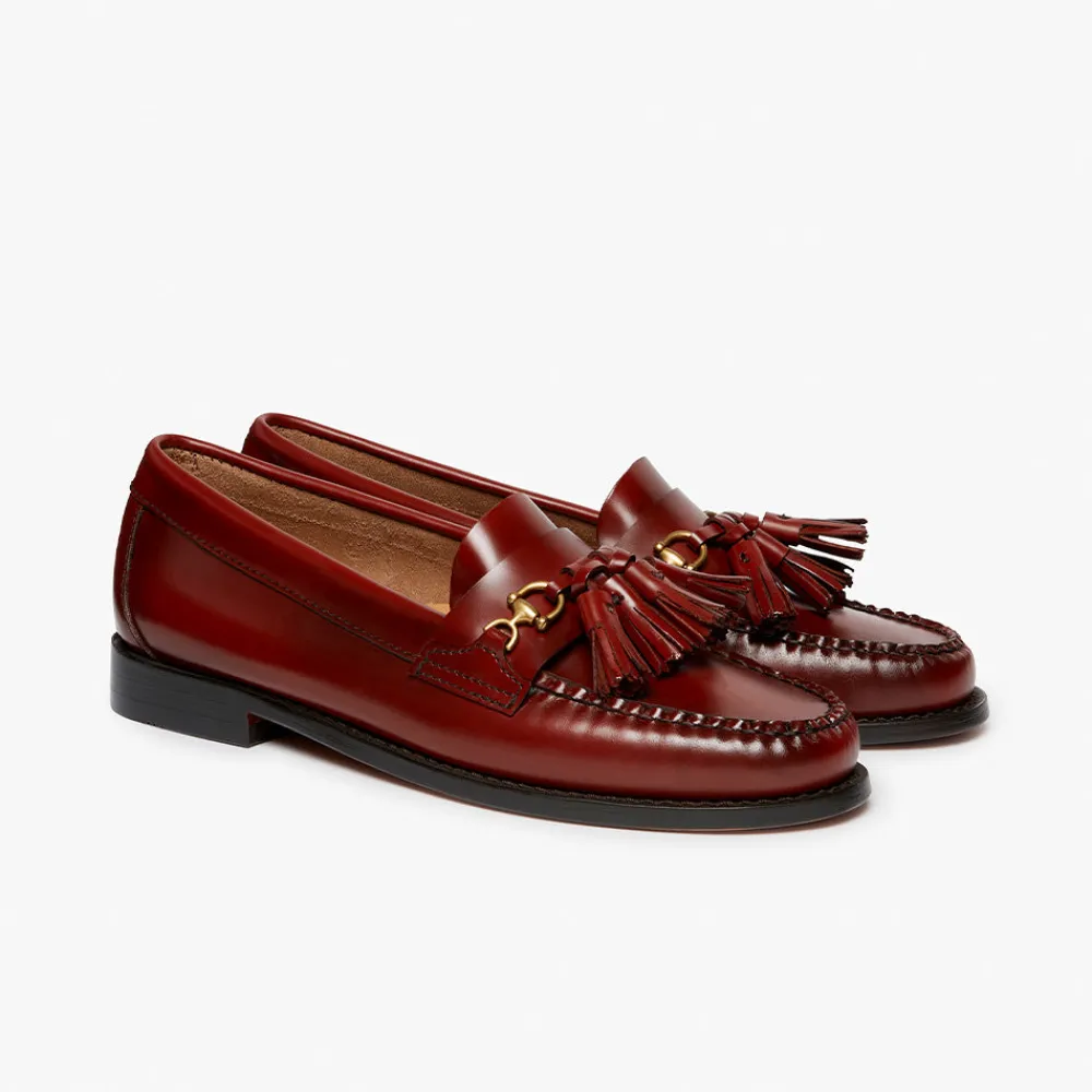 Women GH Bass - Mocassins Tetra Tassel - Cognac