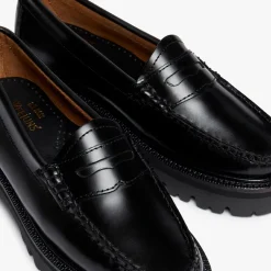Women GH Bass - Mocassins Weejuns Superlug Penny - Noir