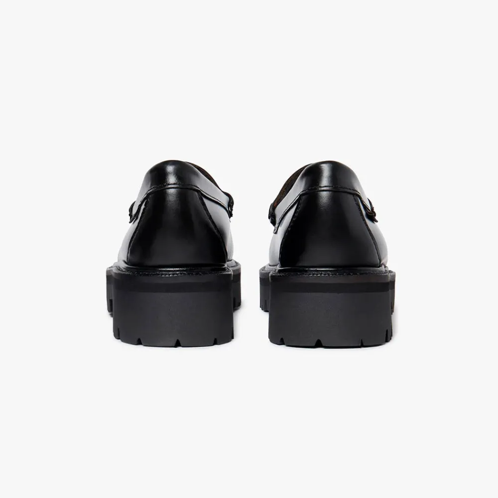 Women GH Bass - Mocassins Weejuns Superlug Penny - Noir