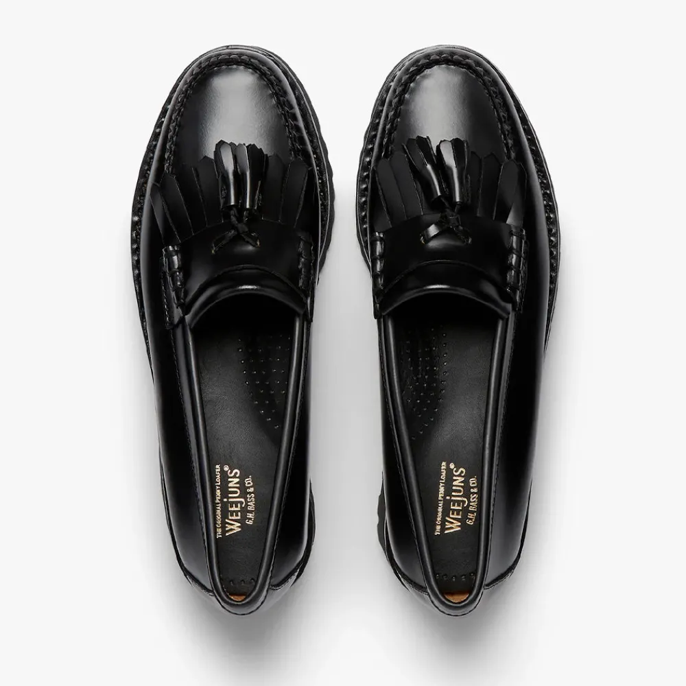 Women GH Bass - Mocassins Weejuns 90s Esther Kiltie - Noir