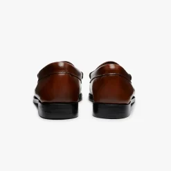 Women GH Bass - Mocassins Weejuns Penny - Cognac