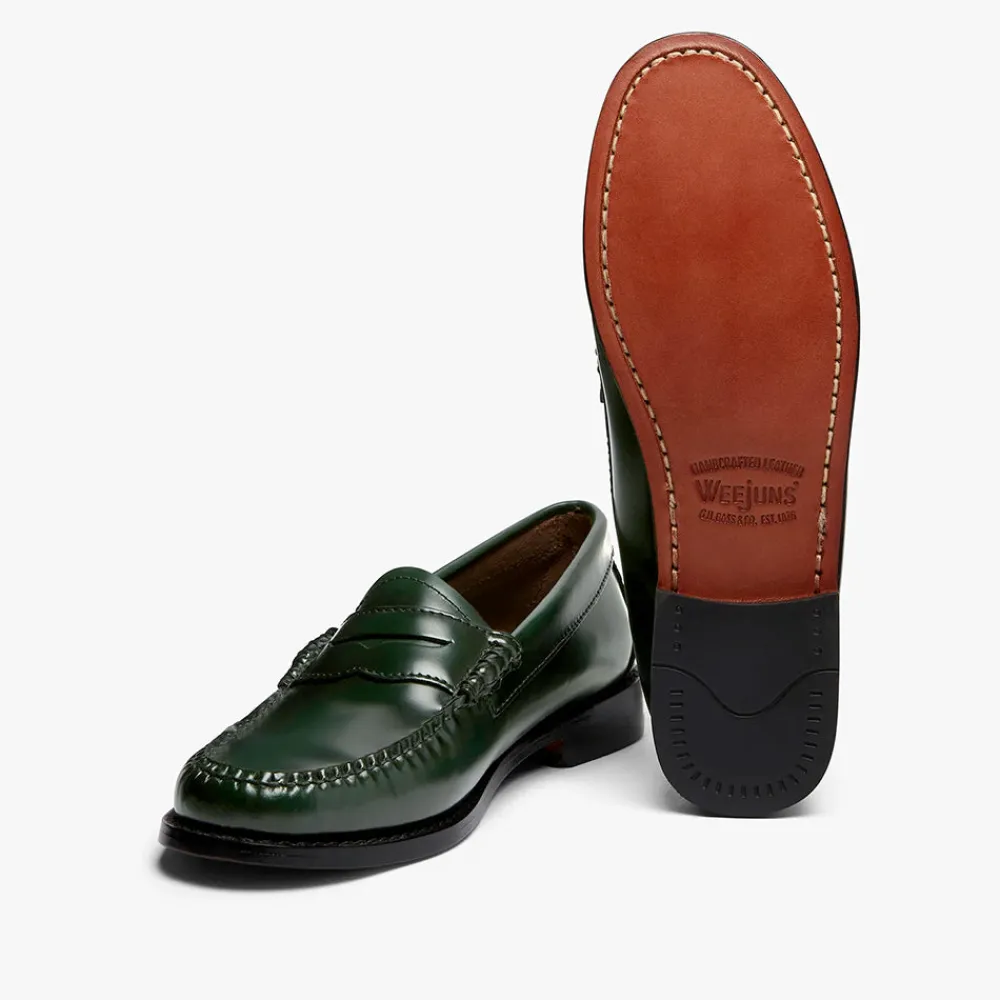 Women GH Bass - Mocassins Weejuns Penny - Vert
