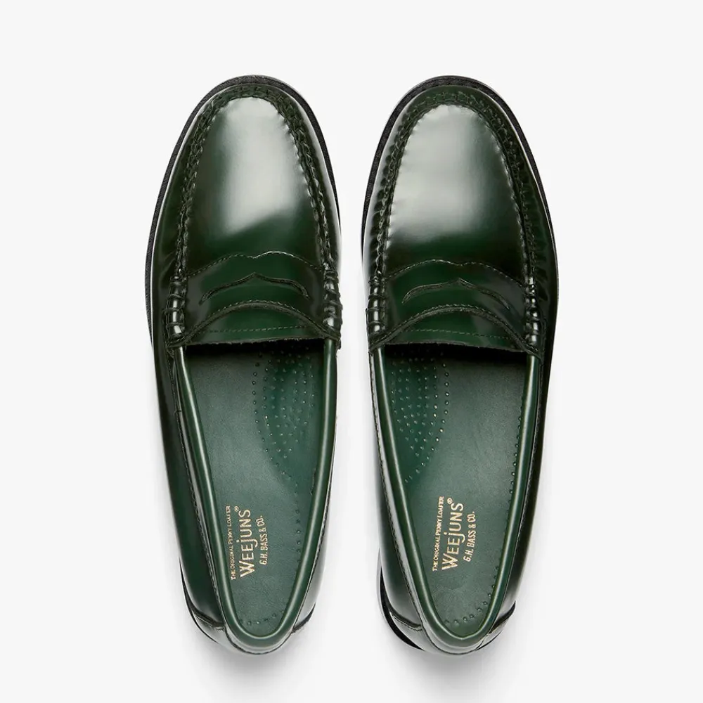 Women GH Bass - Mocassins Weejuns Penny - Vert